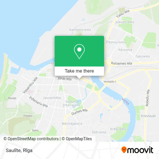 Saulīte map