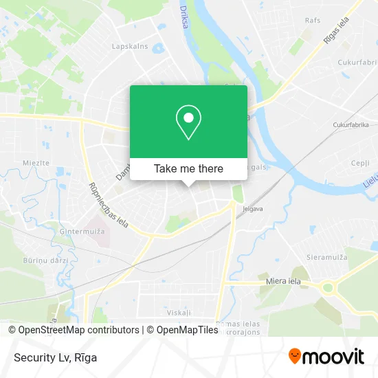 Security Lv map