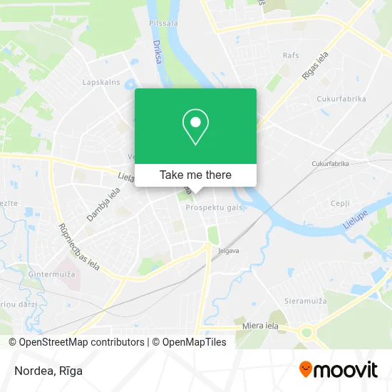 Nordea map