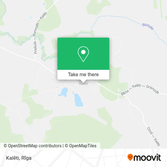 Kalēti map