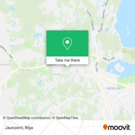 Jaunzemi map
