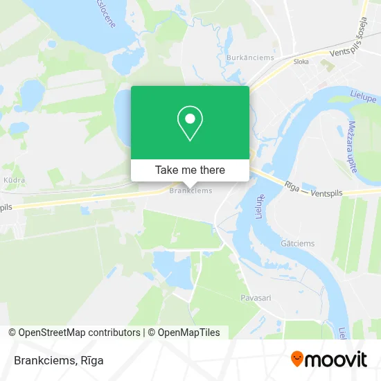 Brankciems map