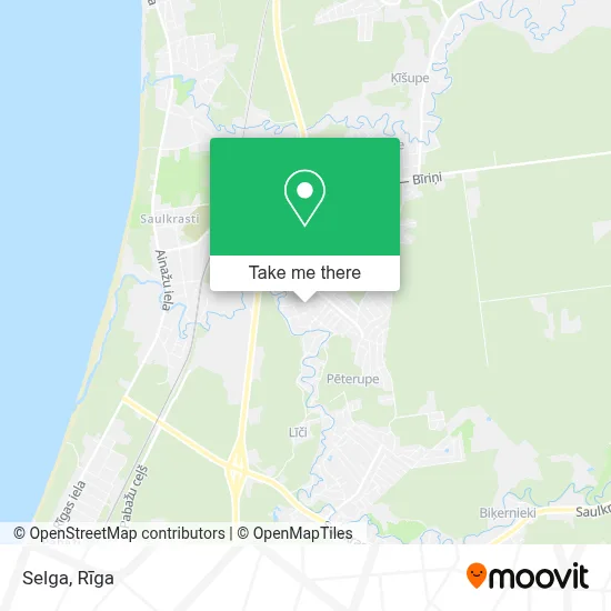 Selga map