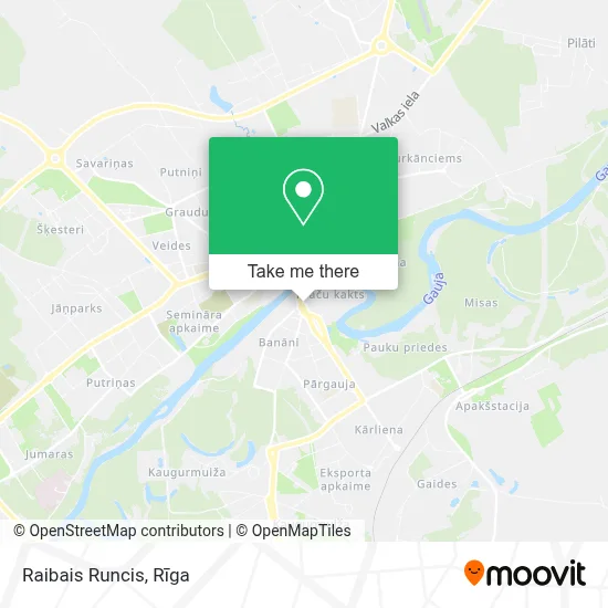 Raibais Runcis map