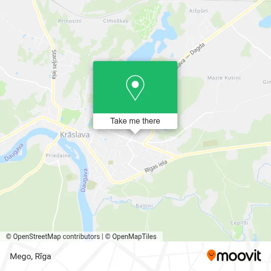 Mego map