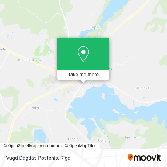 Vugd Dagdas Postenis map