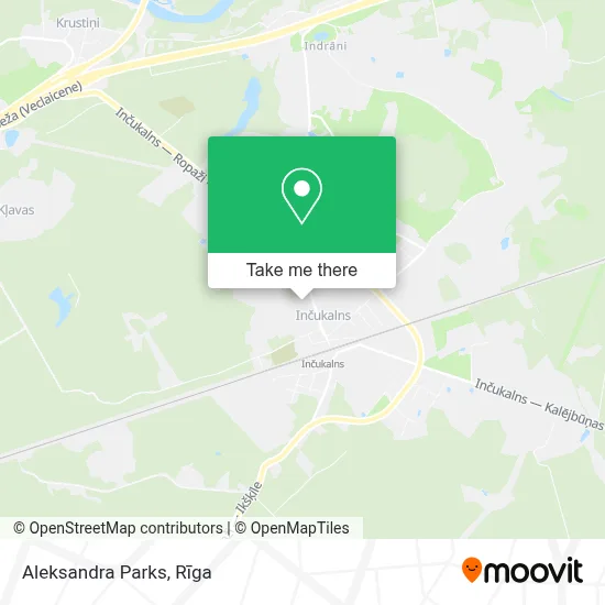 Aleksandra Parks map
