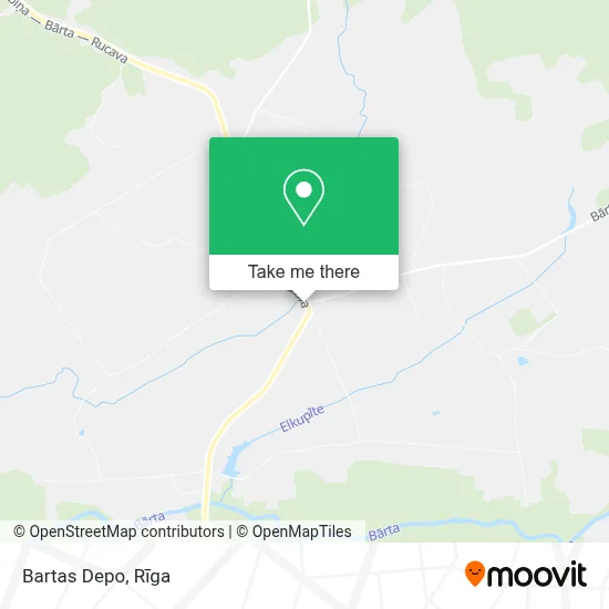 Bartas Depo map