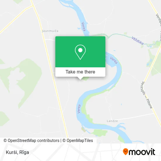 Kurši map