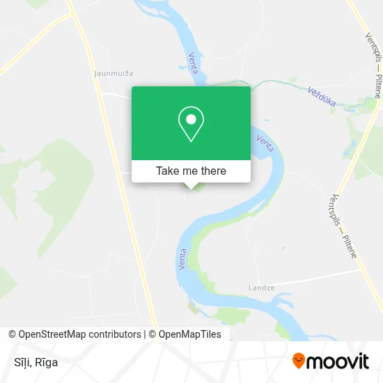 Sīļi map