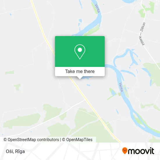 Oši map