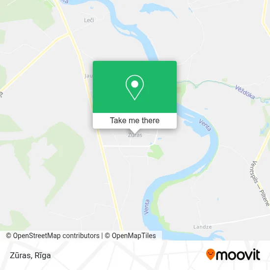Zūras map