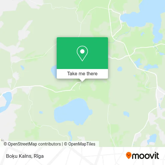 Boķu Kalns map