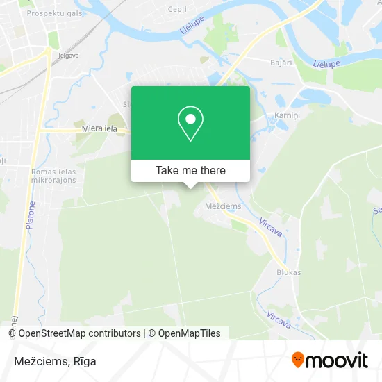 Mežciems map