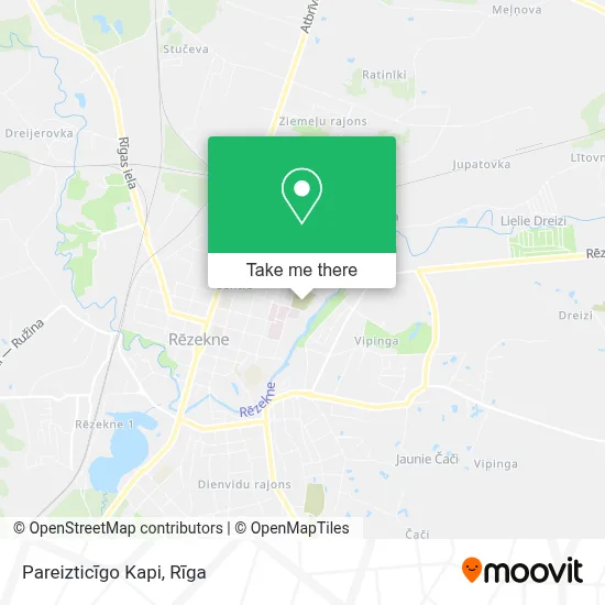 Pareizticīgo Kapi map