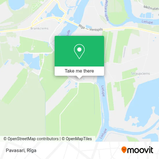 Pavasari map