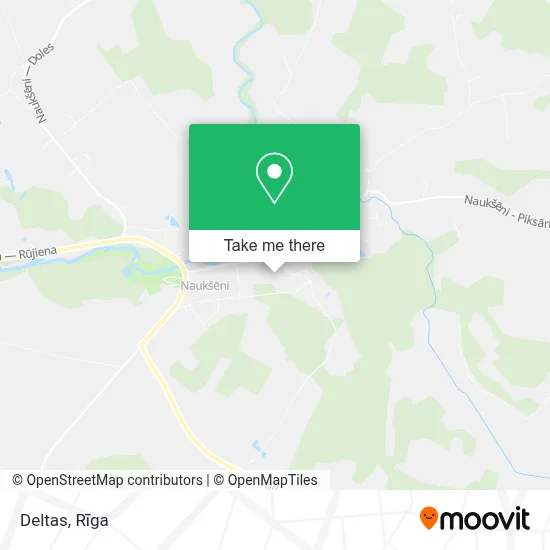 Deltas map