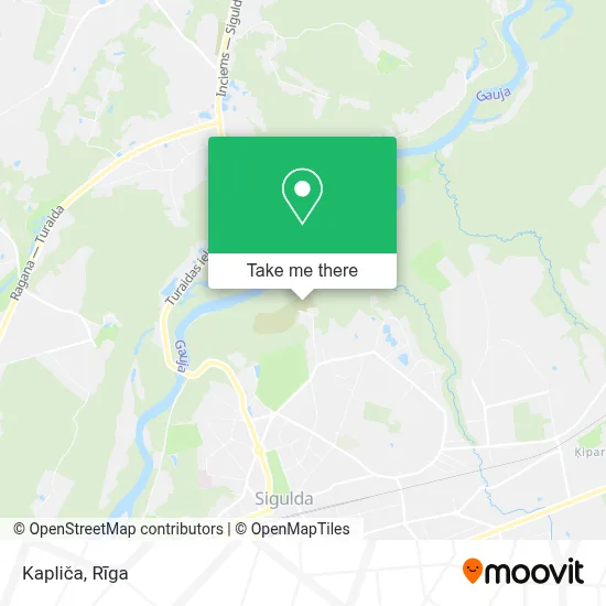 Kapliča map