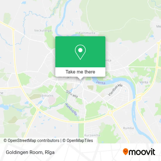 Goldingen Room map