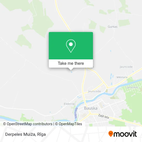 Derpeles Muiža map