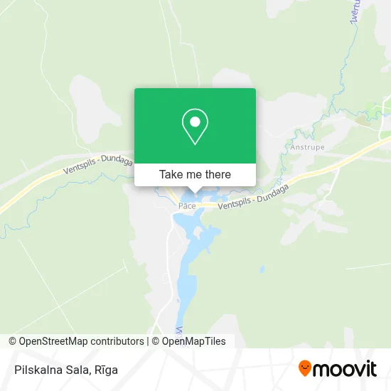 Pilskalna Sala map