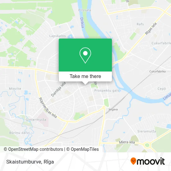 Skaistumburve map