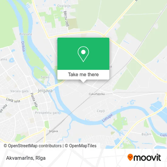 Akvamarīns map
