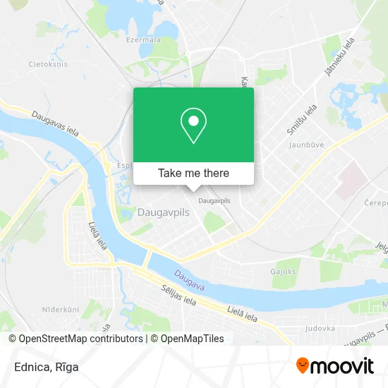 Ednica map