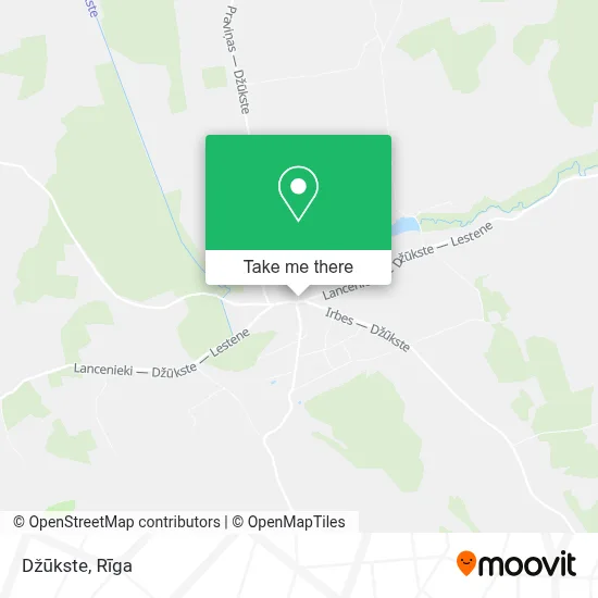 Džūkste map