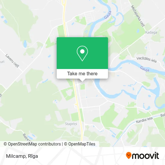 Milcamp map