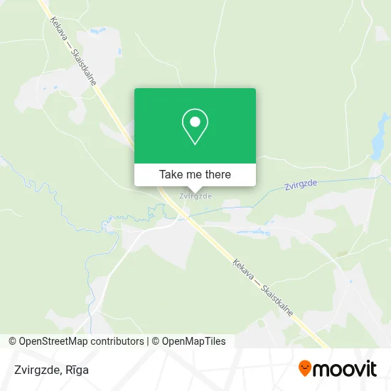 Zvirgzde map