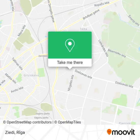 Ziedi map