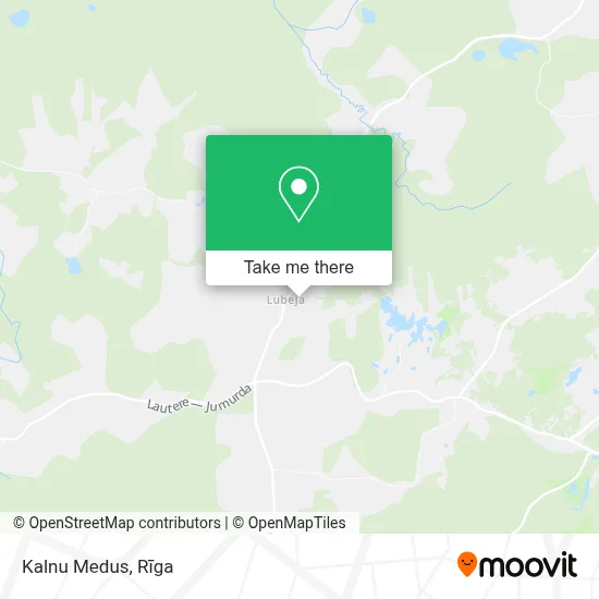 Kalnu Medus map
