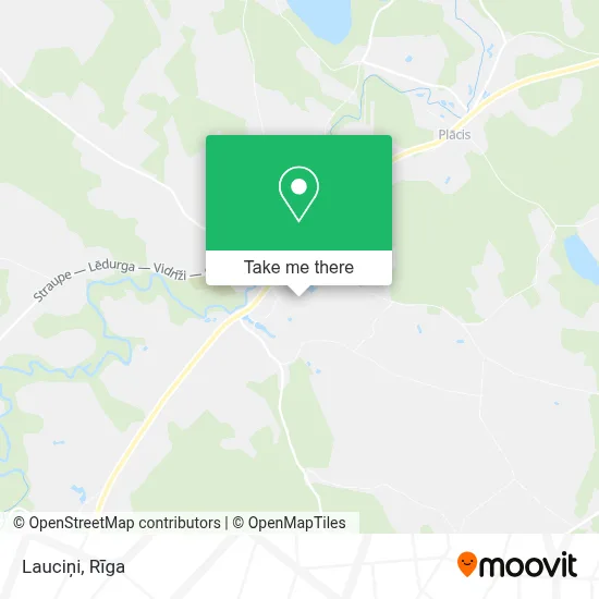Lauciņi map