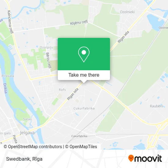Swedbank map