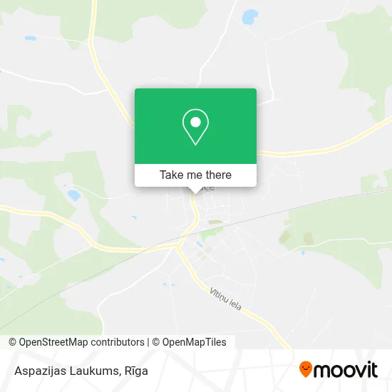 Aspazijas Laukums map