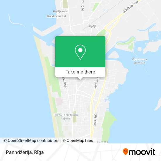 Panndžerija map