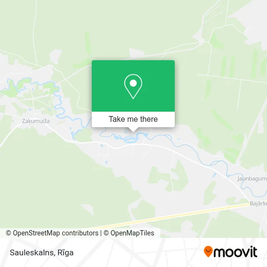 Sauleskalns map
