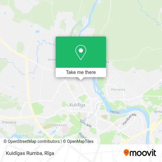 Kuldīgas Rumba map