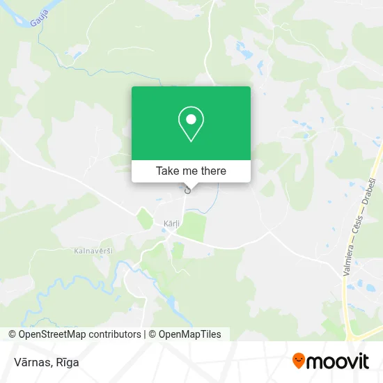 Vārnas map