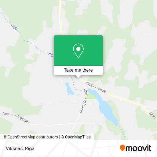 Vīksnas map