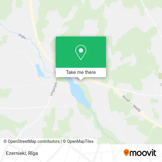 Ezernieki map
