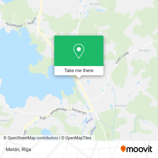 Meldri map