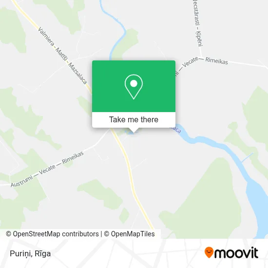 Puriņi map