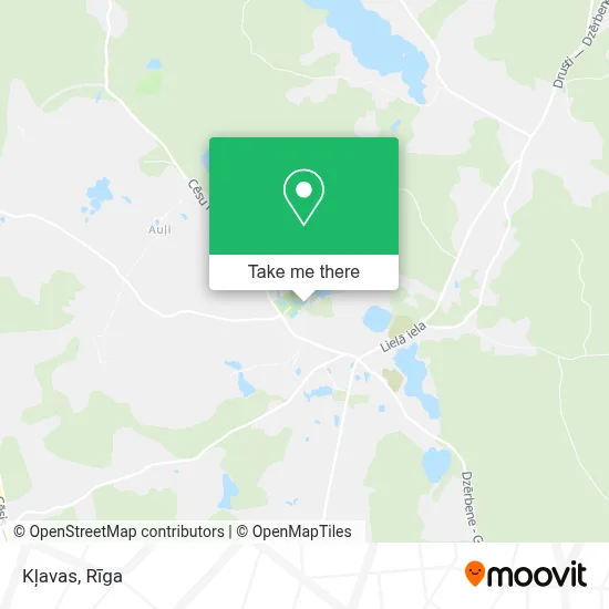 Kļavas map
