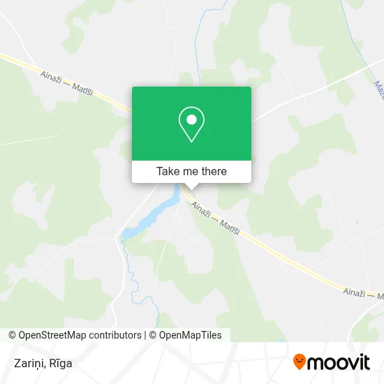 Zariņi map