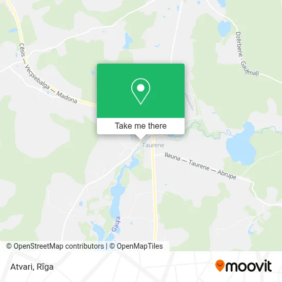 Atvari map