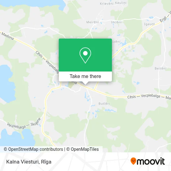 Kalna Viesturi map