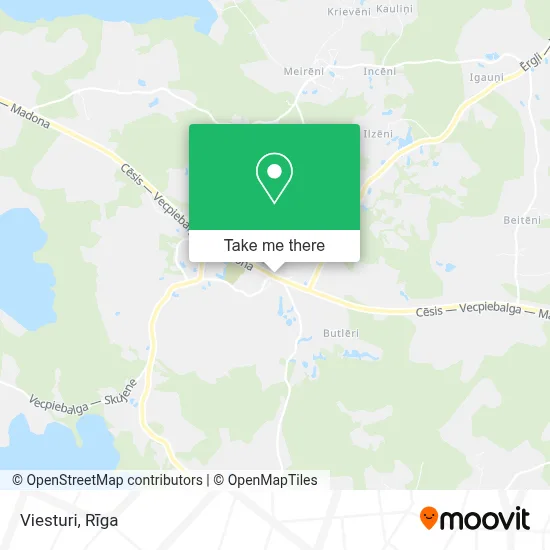 Viesturi map