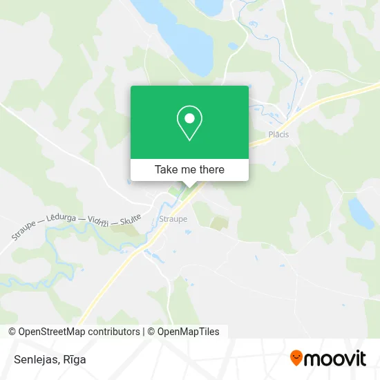 Senlejas map